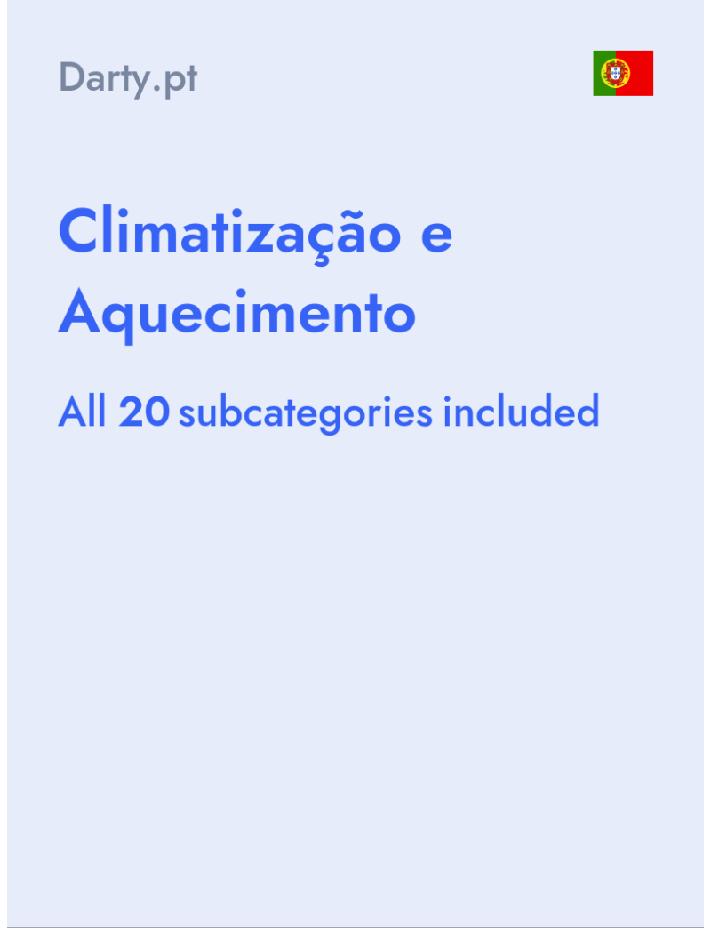 Climatização e Aquecimento - Darty.pt - Portugal