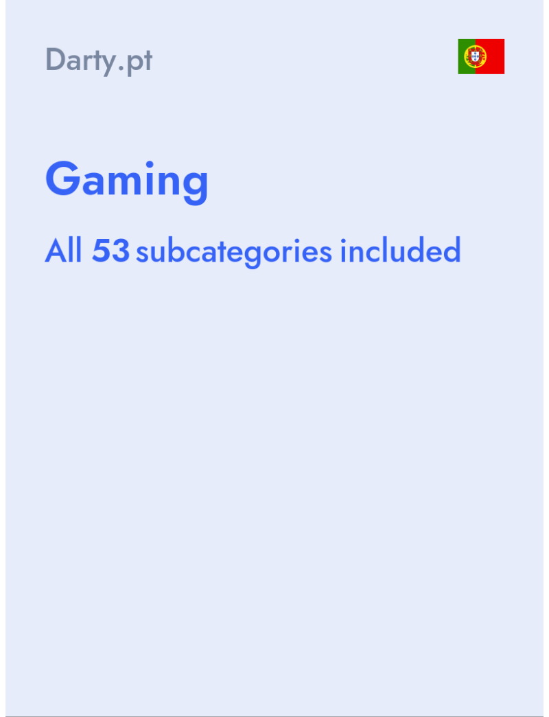 Gaming - Darty.pt - Portugal