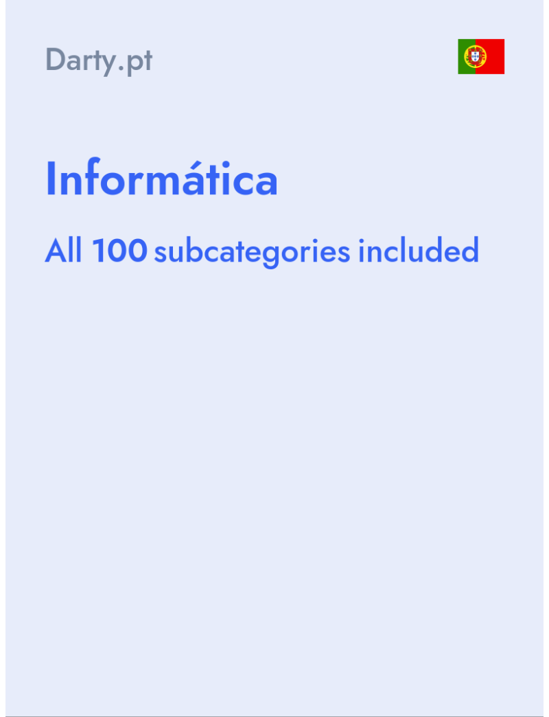 Informática - Darty.pt - Portugal