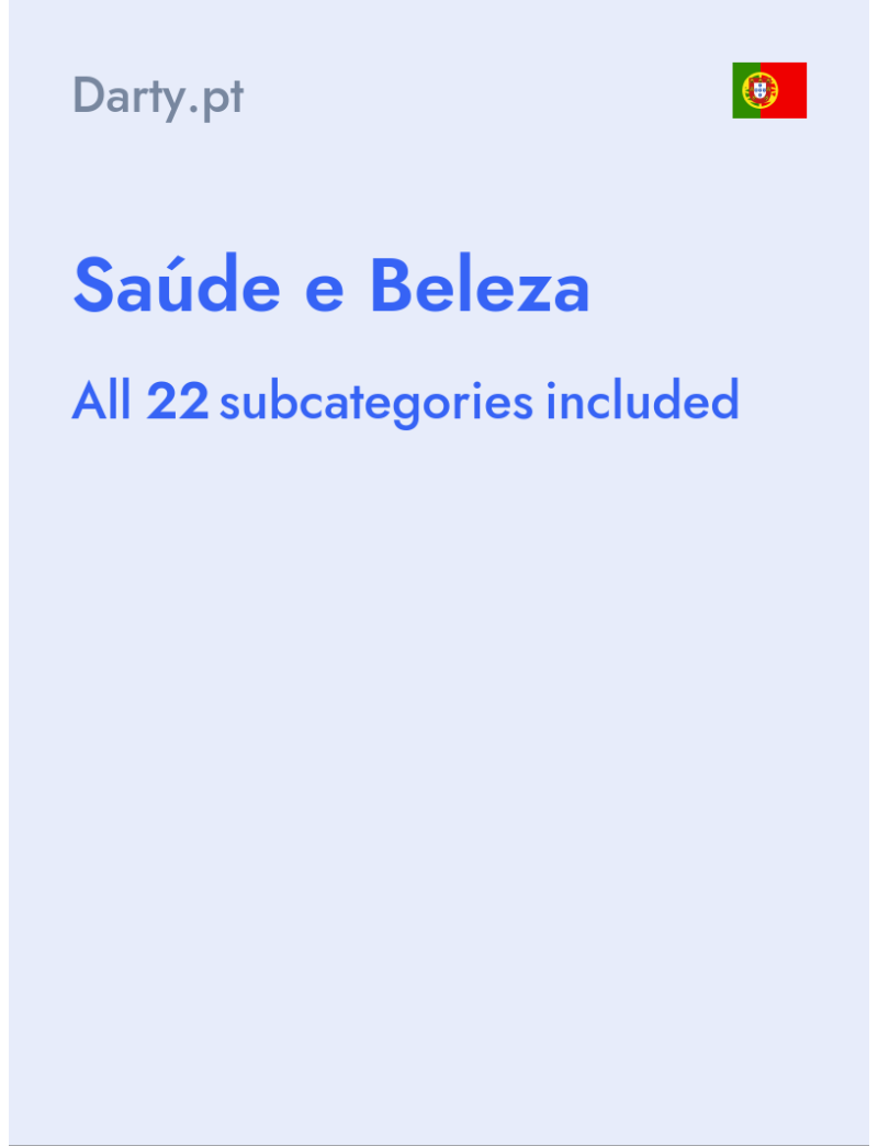 Saúde e Beleza - Darty.pt - Portugal