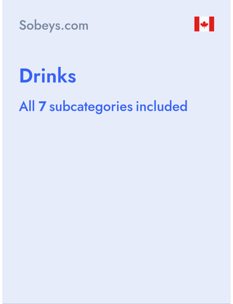 Drinks - Sobeys.com - Canada