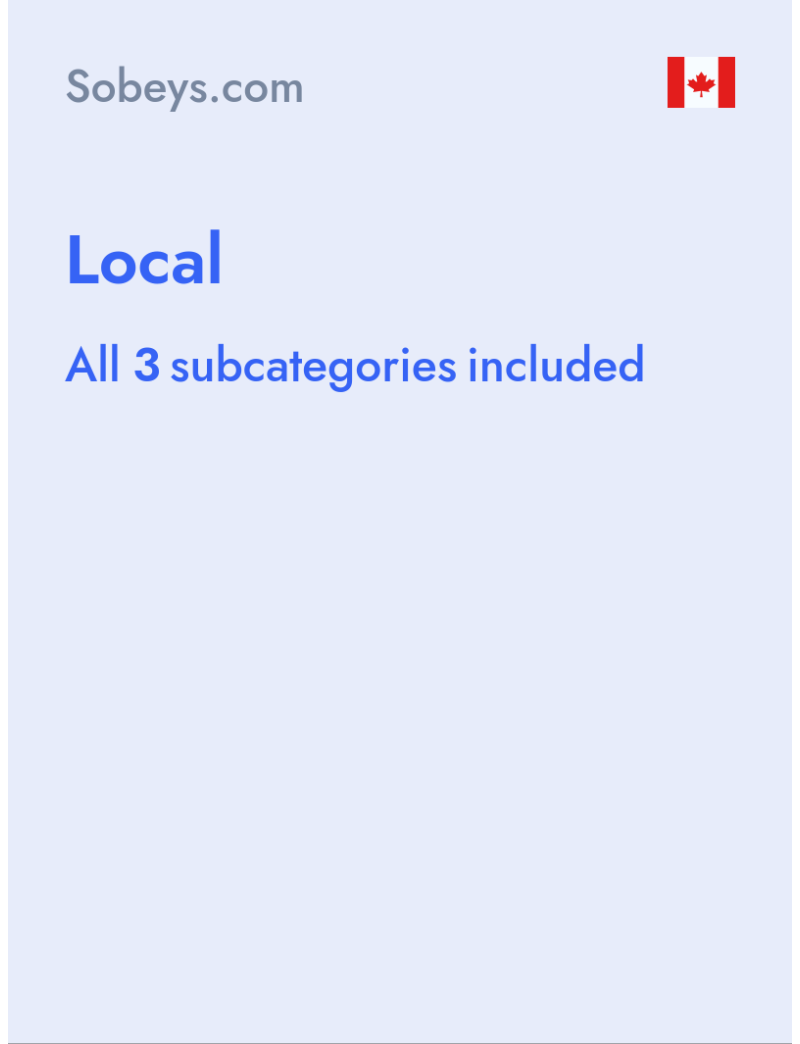 Local - Sobeys.com - Canada