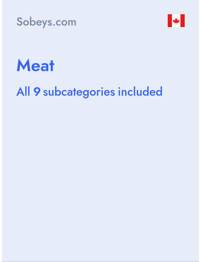 Meat - Sobeys.com - Canada