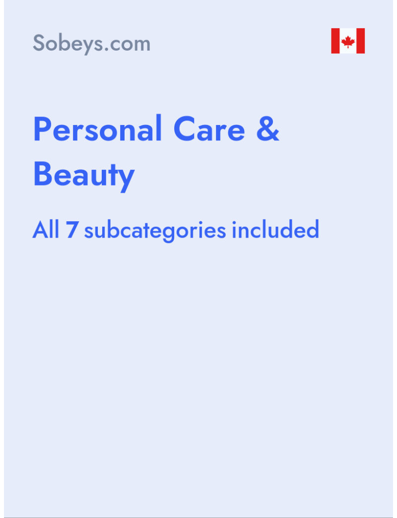 Personal Care & Beauty - Sobeys.com - Canada