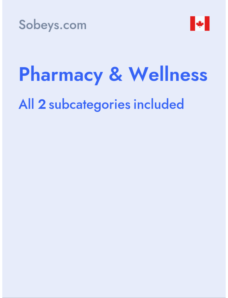 Pharmacy & Wellness - Sobeys.com - Canada