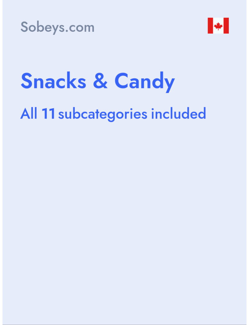 Snacks & Candy - Sobeys.com - Canada