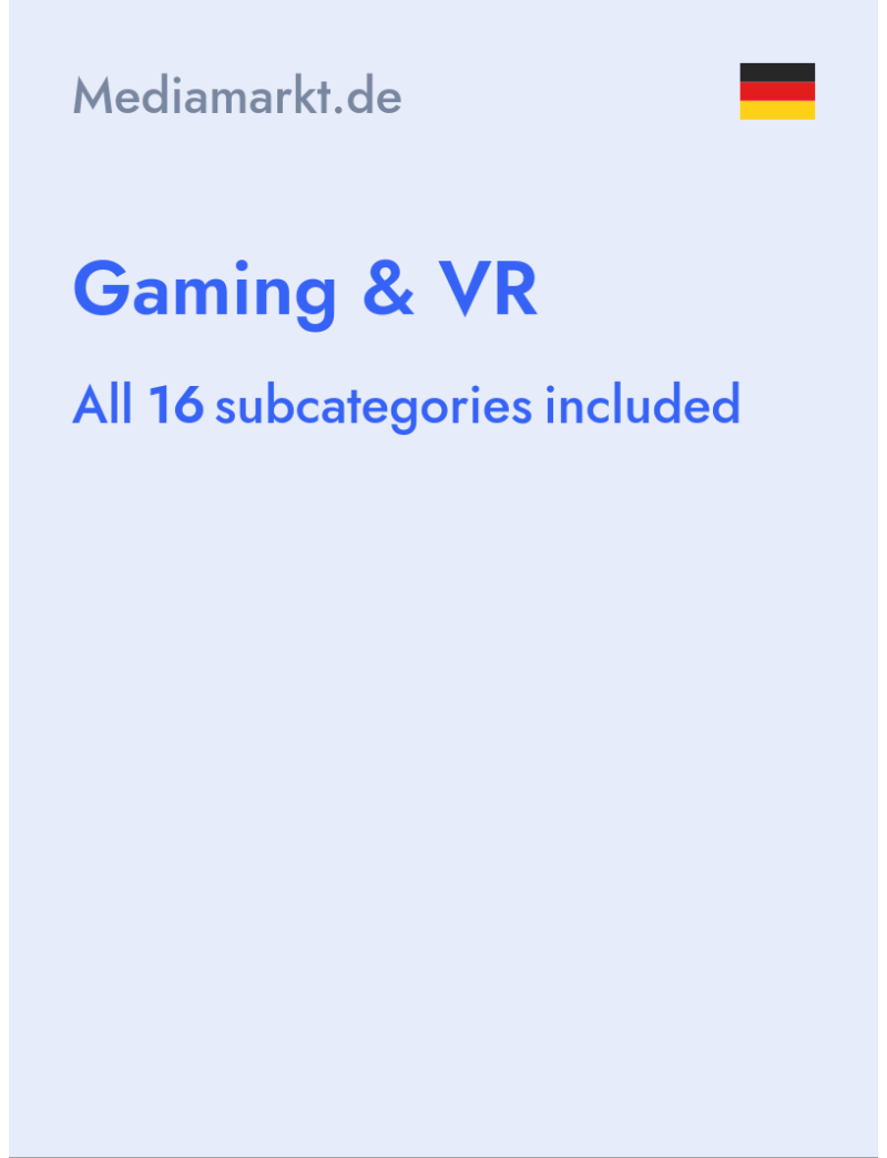 Gaming & VR - Mediamarkt.de - Germany