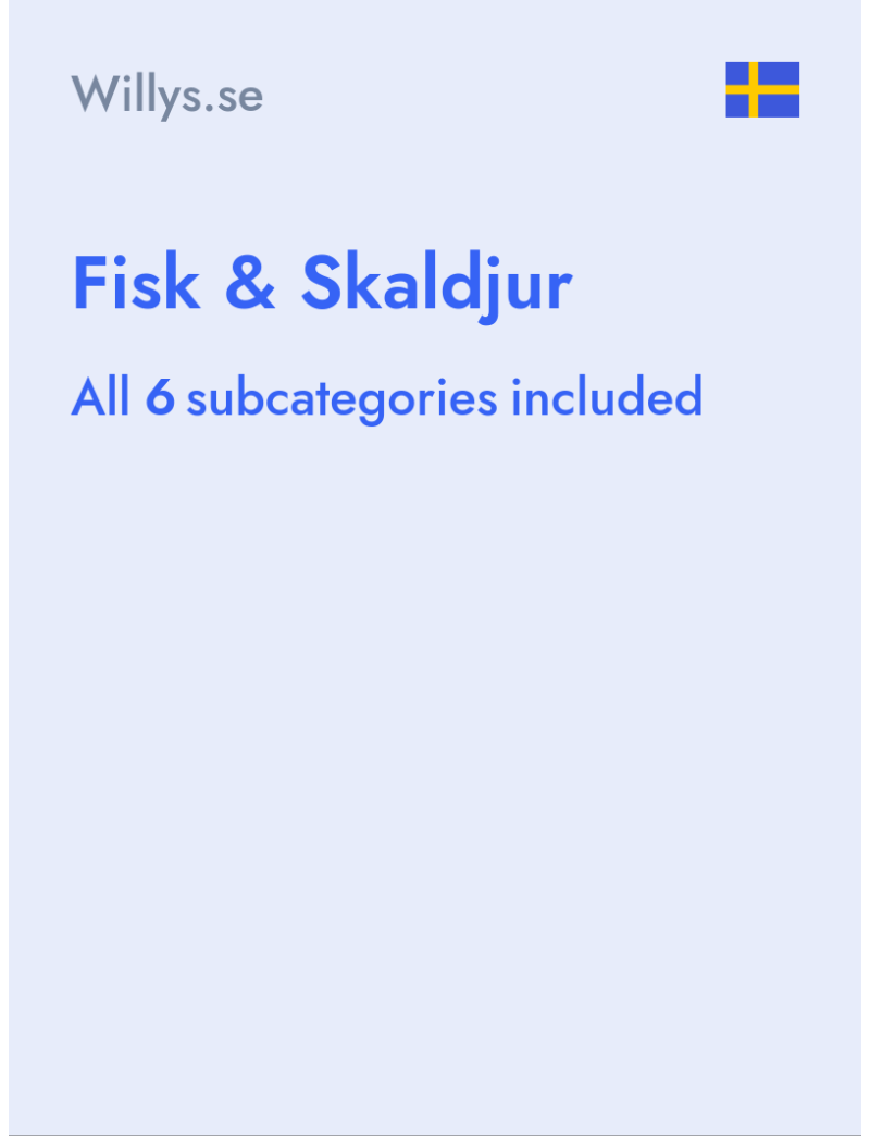 Fisk & Skaldjur - Willys.se - Sweden
