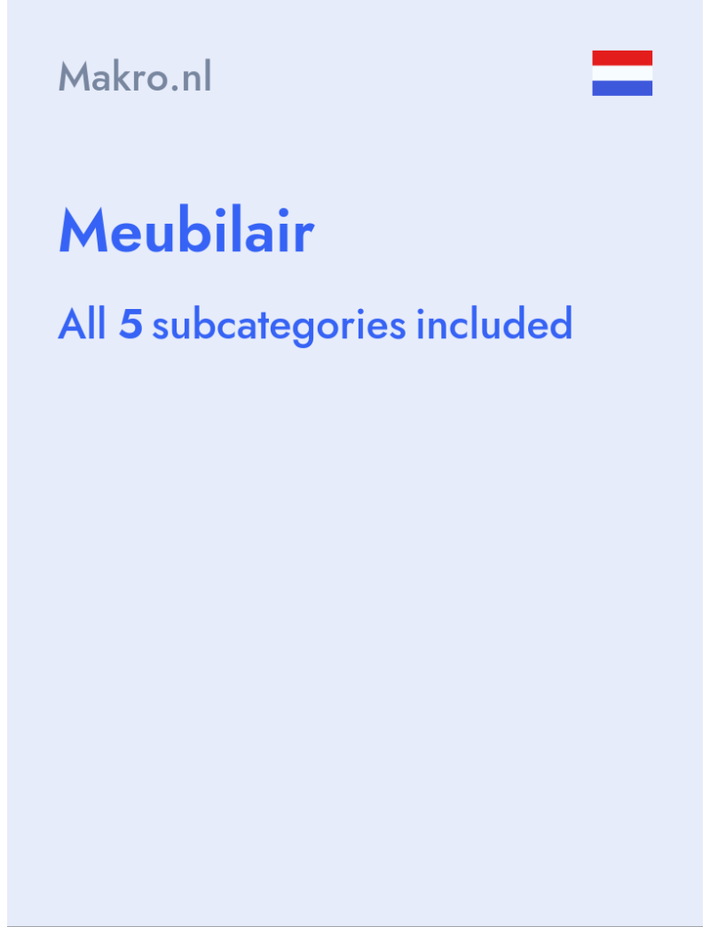 Meubilair - Makro.nl - Netherlands