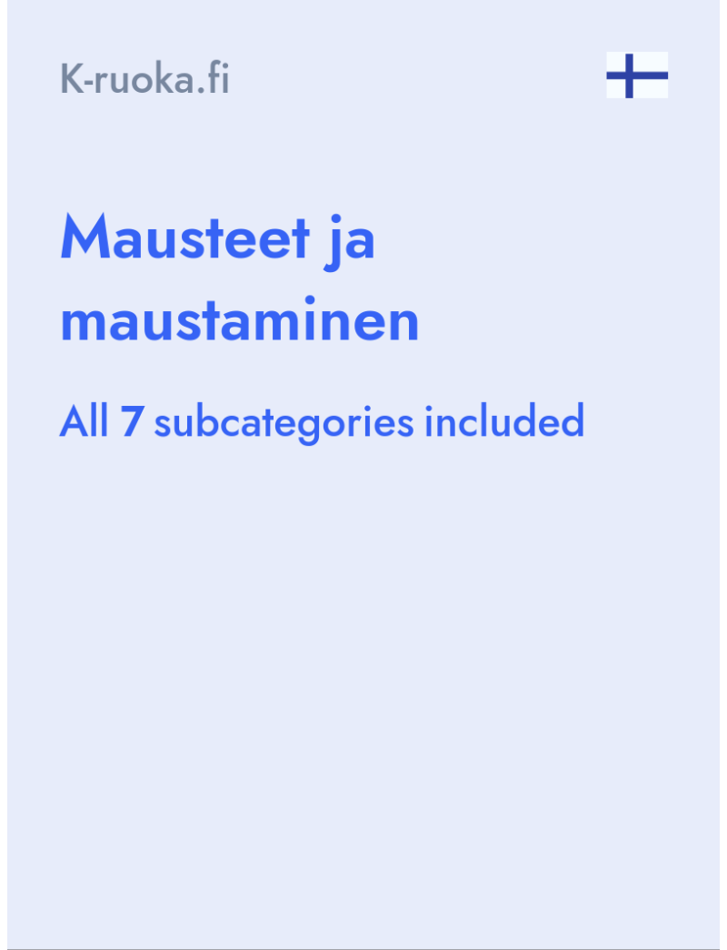 Mausteet ja maustaminen - K-ruoka.fi - Finland