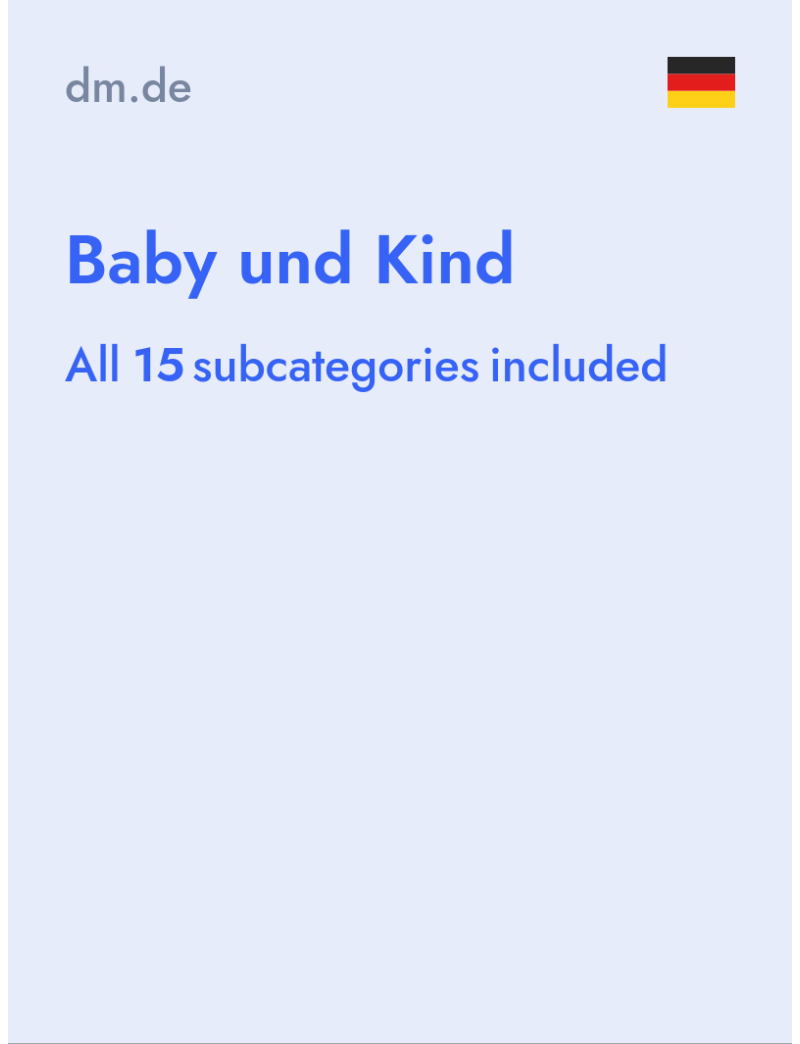 Baby und Kind - dm.de - Germany