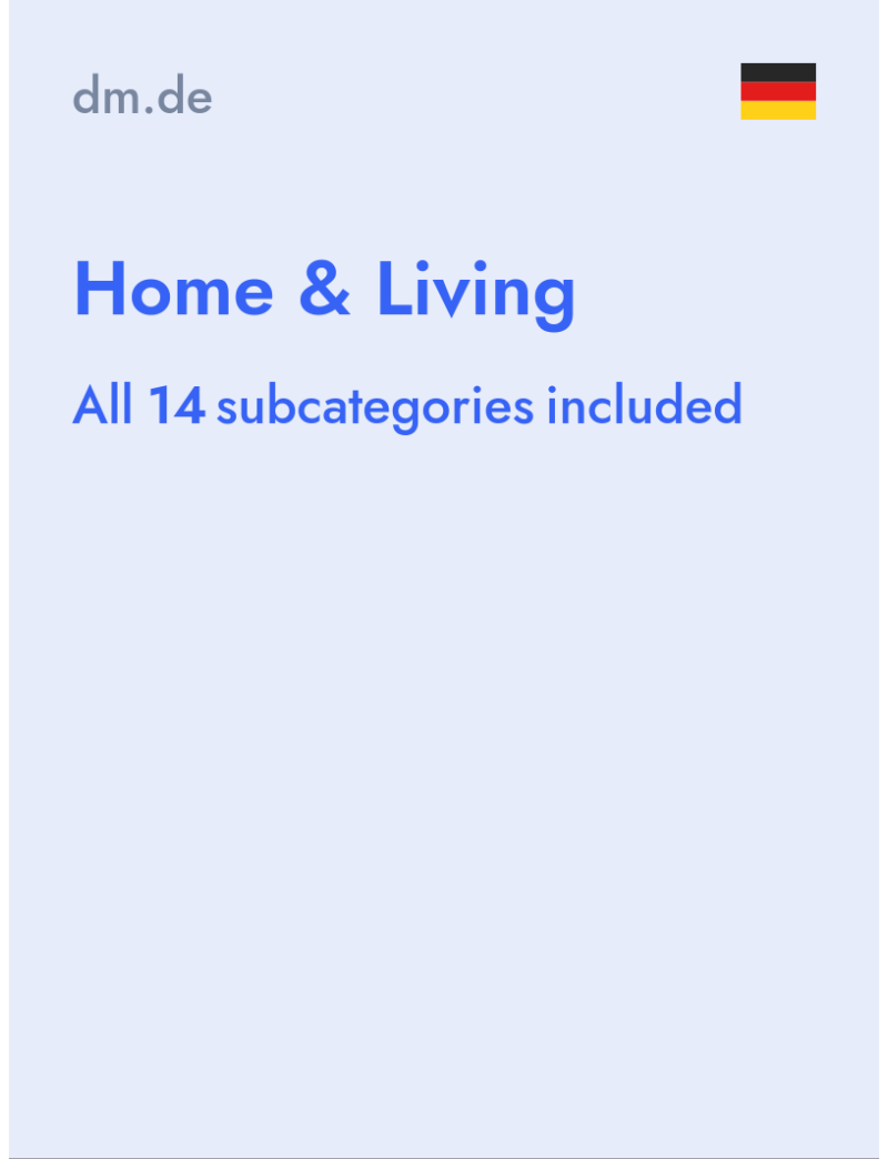 Home & Living - dm.de - Germany
