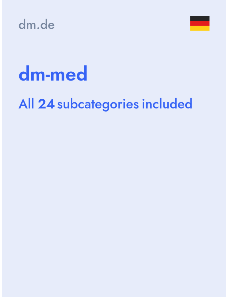 dm-med - dm.de - Germany