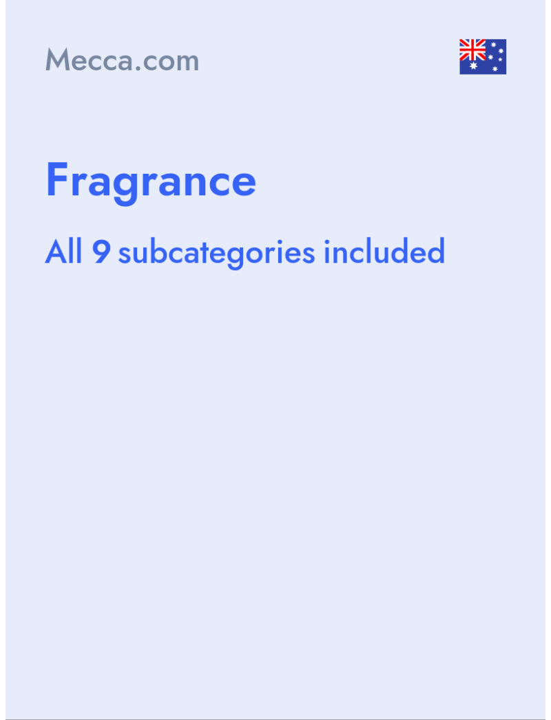 Fragrance - Mecca.com - Australia