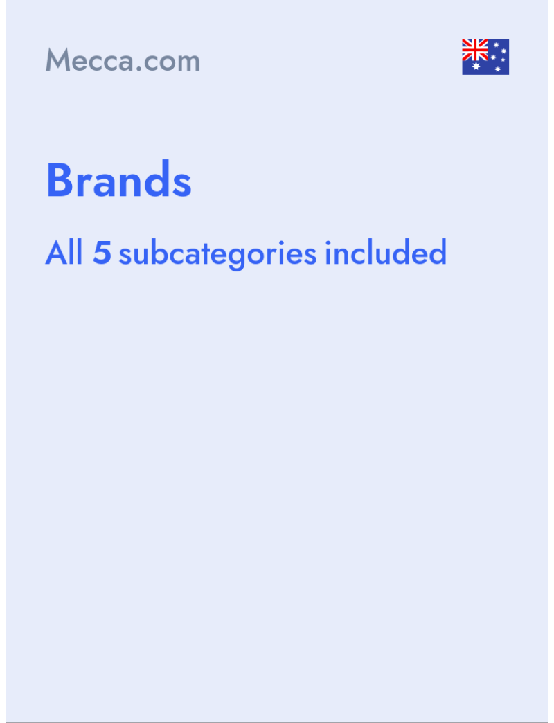 Brands - Mecca.com - Australia