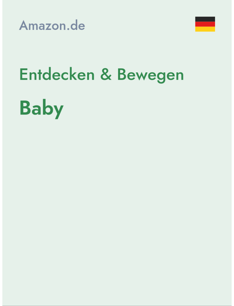 Entdecken & Bewegen (Baby) - amazon.de - Germany