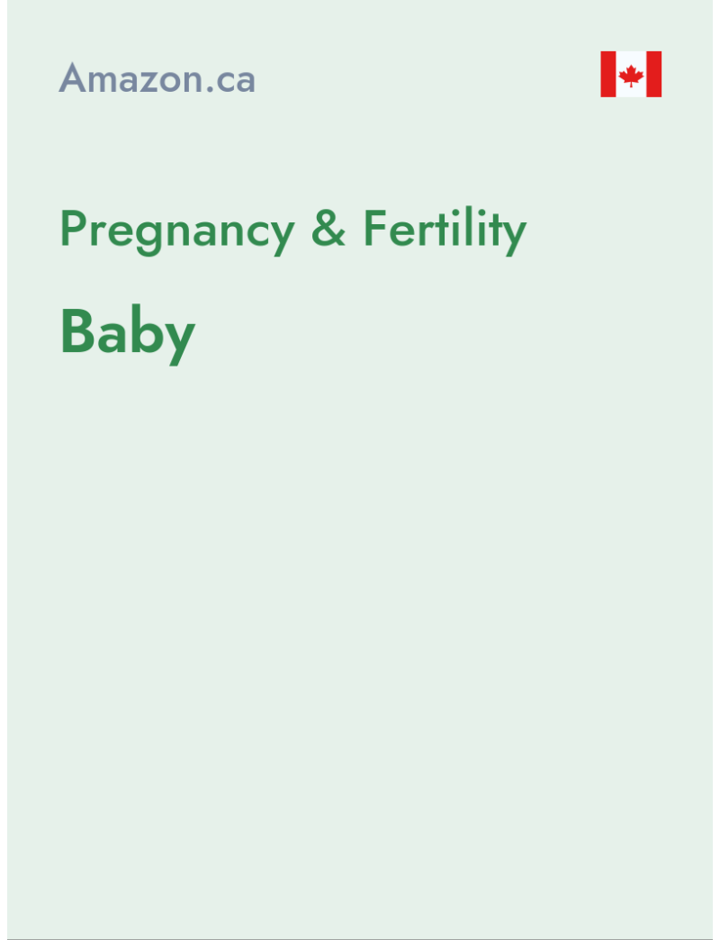Pregnancy & Fertility (Baby) - amazon.ca - Canada