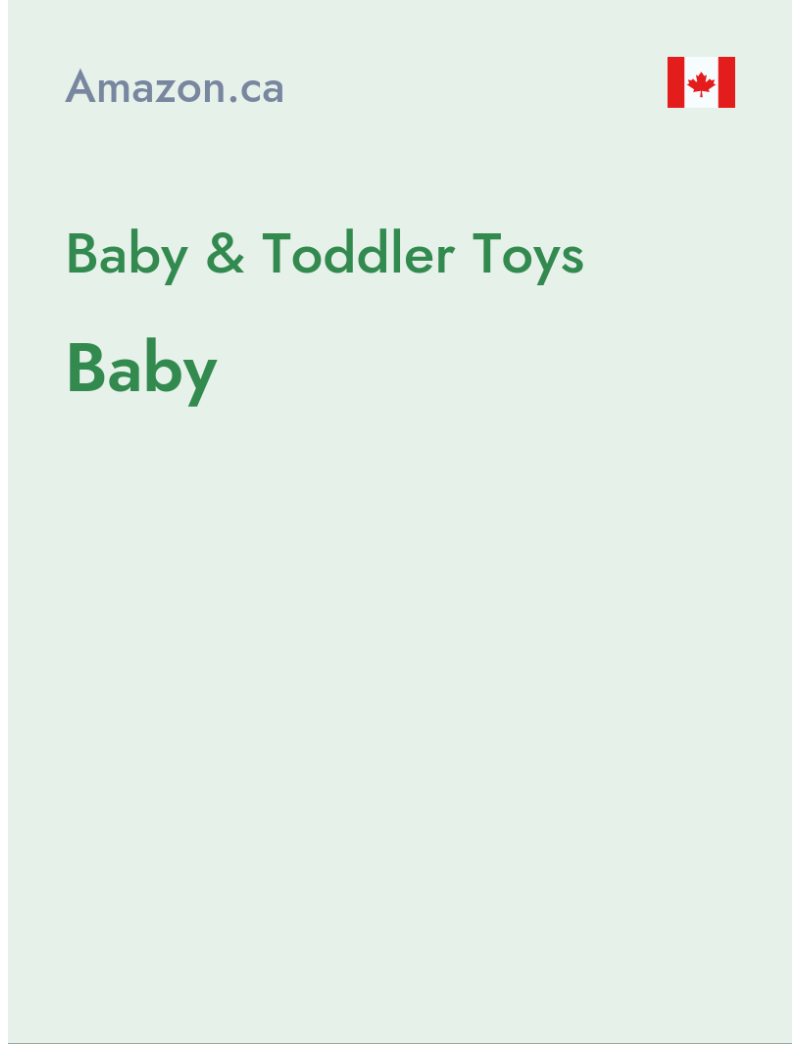 Baby & Toddler Toys (Baby) - amazon.ca - Canada