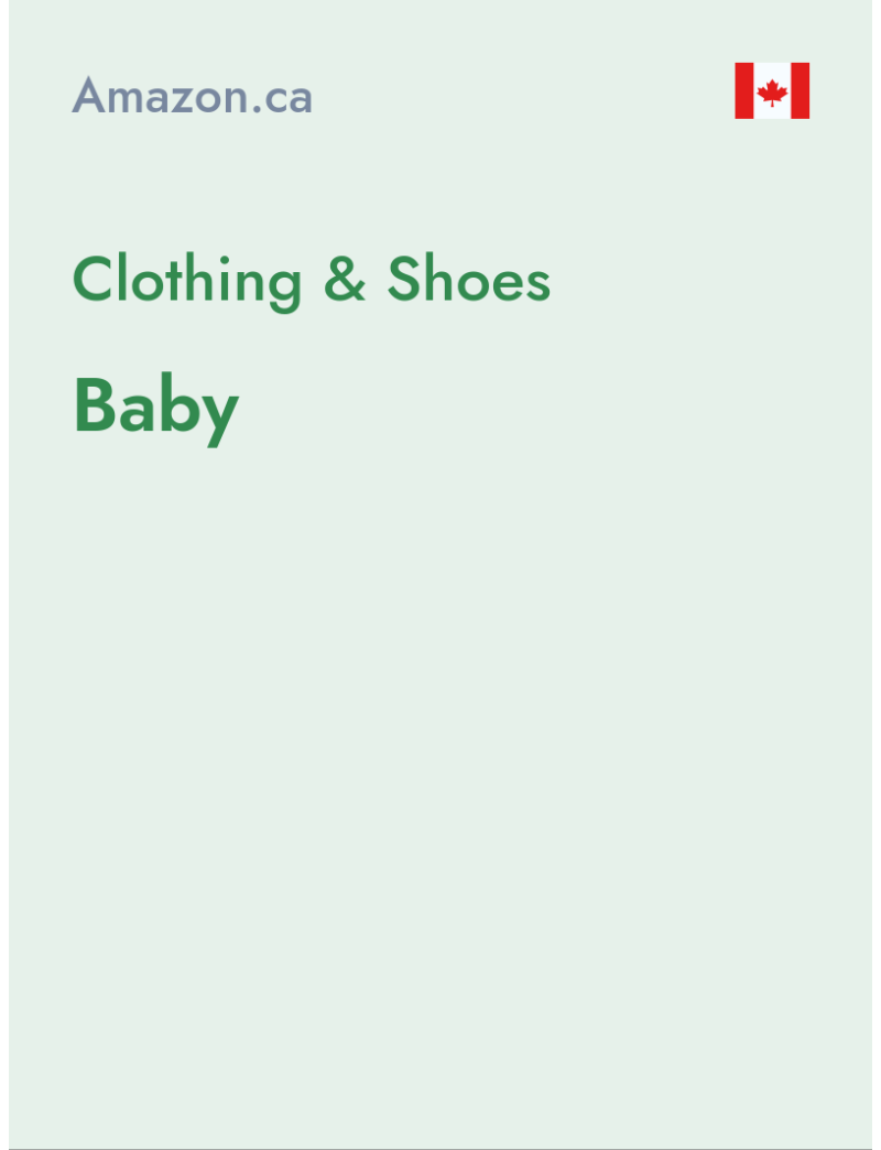 Clothing & Shoes (Baby) - amazon.ca - Canada