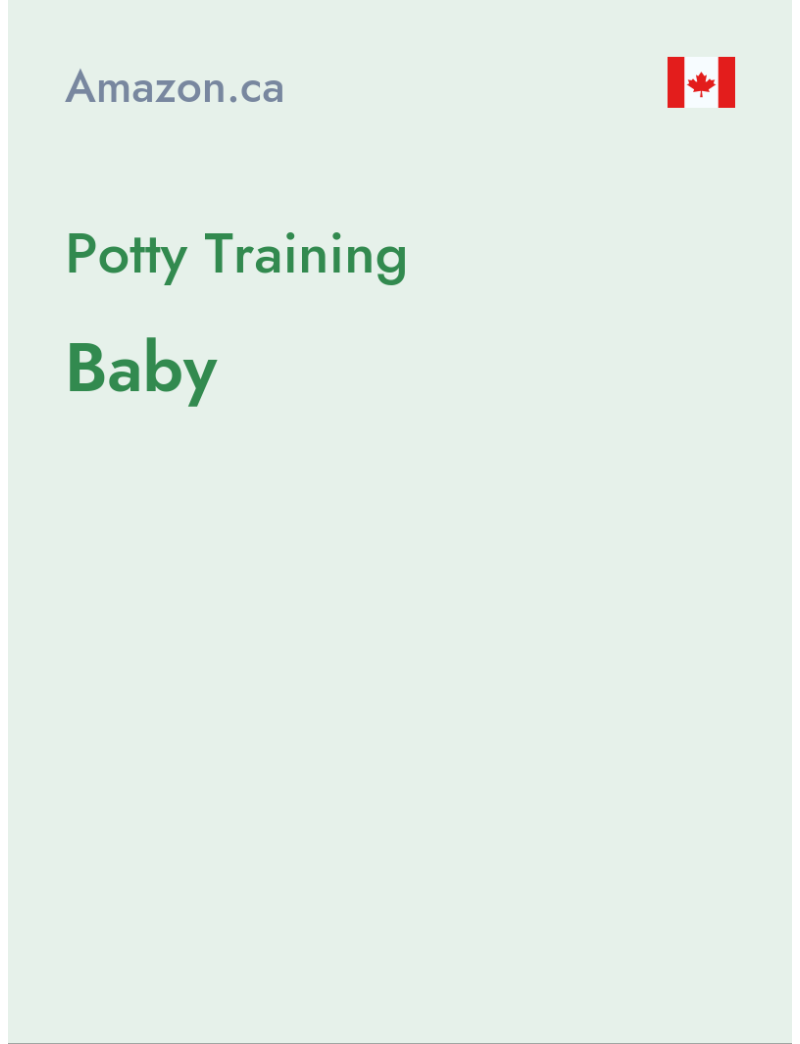 Potty Training (Baby) - amazon.ca - Canada