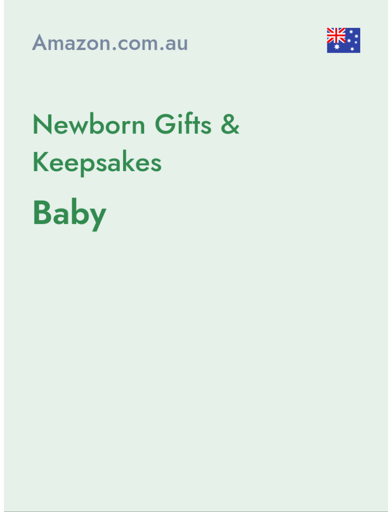 Newborn Gifts & Keepsakes (Baby) - amazon.com.au - Australia