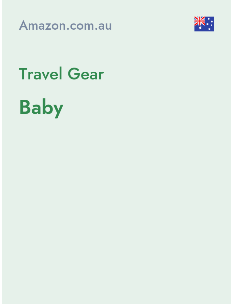 Travel Gear (Baby) - amazon.com.au - Australia