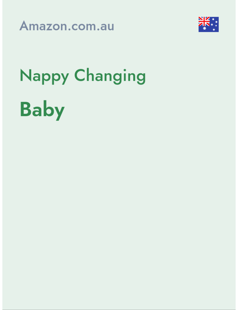 Nappy Changing (Baby) - amazon.com.au - Australia