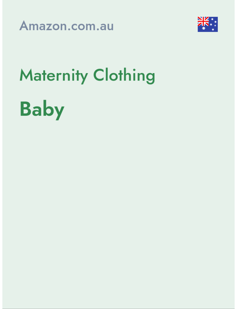 Maternity Clothing (Baby) - amazon.com.au - Australia