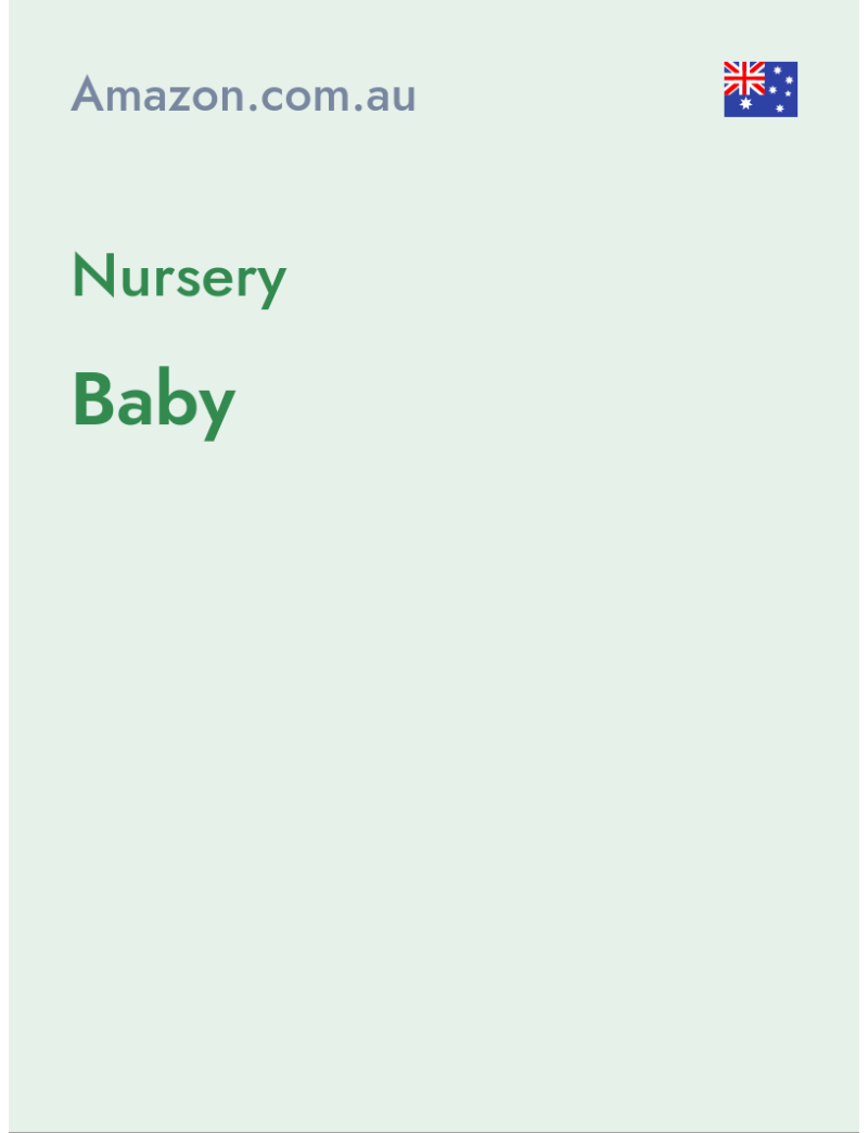 Nursery (Baby) - amazon.com.au - Australia