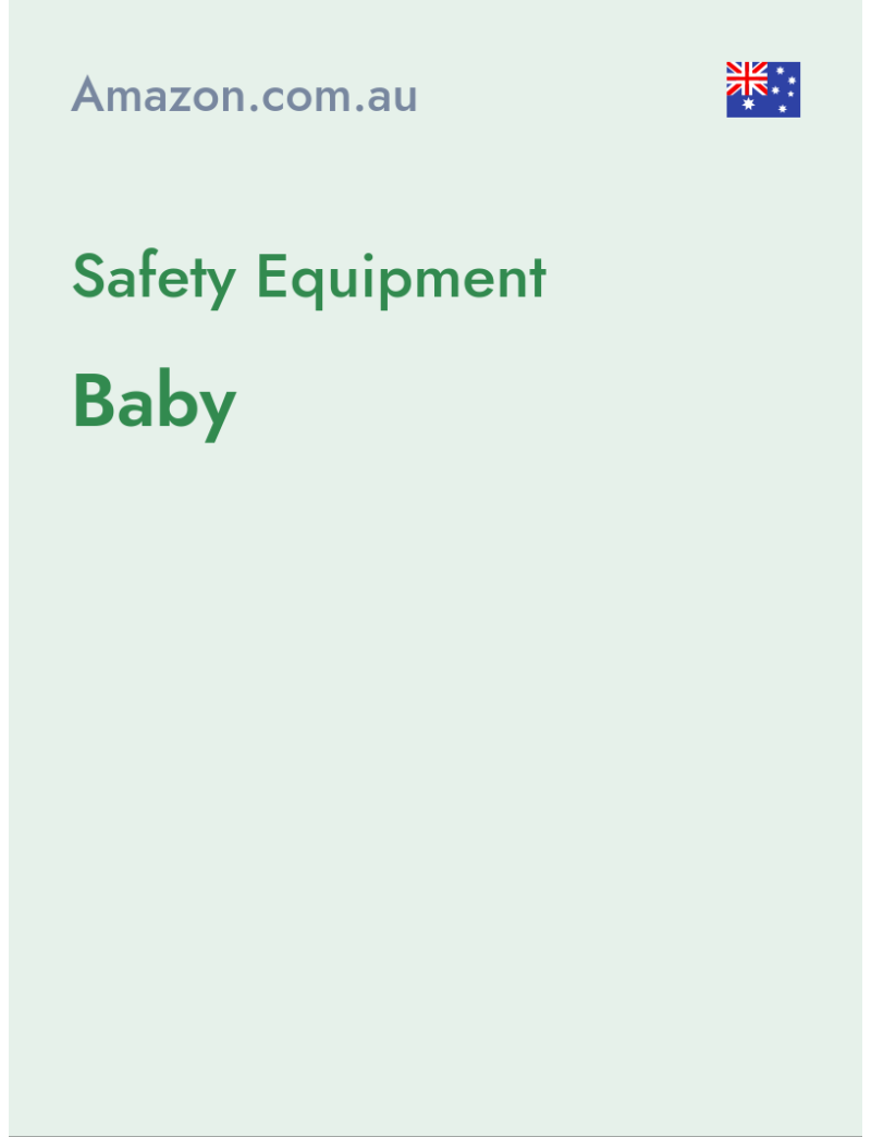 Safety Equipment (Baby) - amazon.com.au - Australia