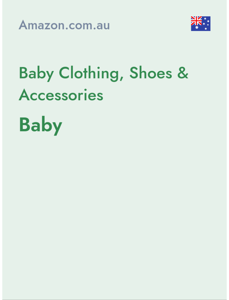 Baby Clothing, Shoes & Accessories (Baby) - amazon.com.au - Australia