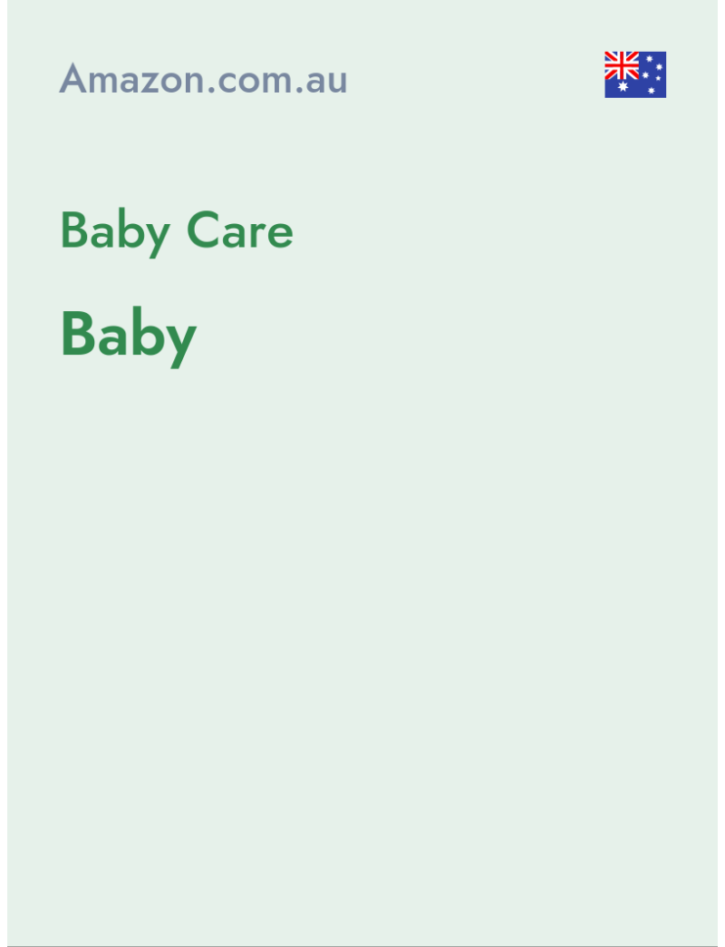 Baby Care (Baby) - amazon.com.au - Australia