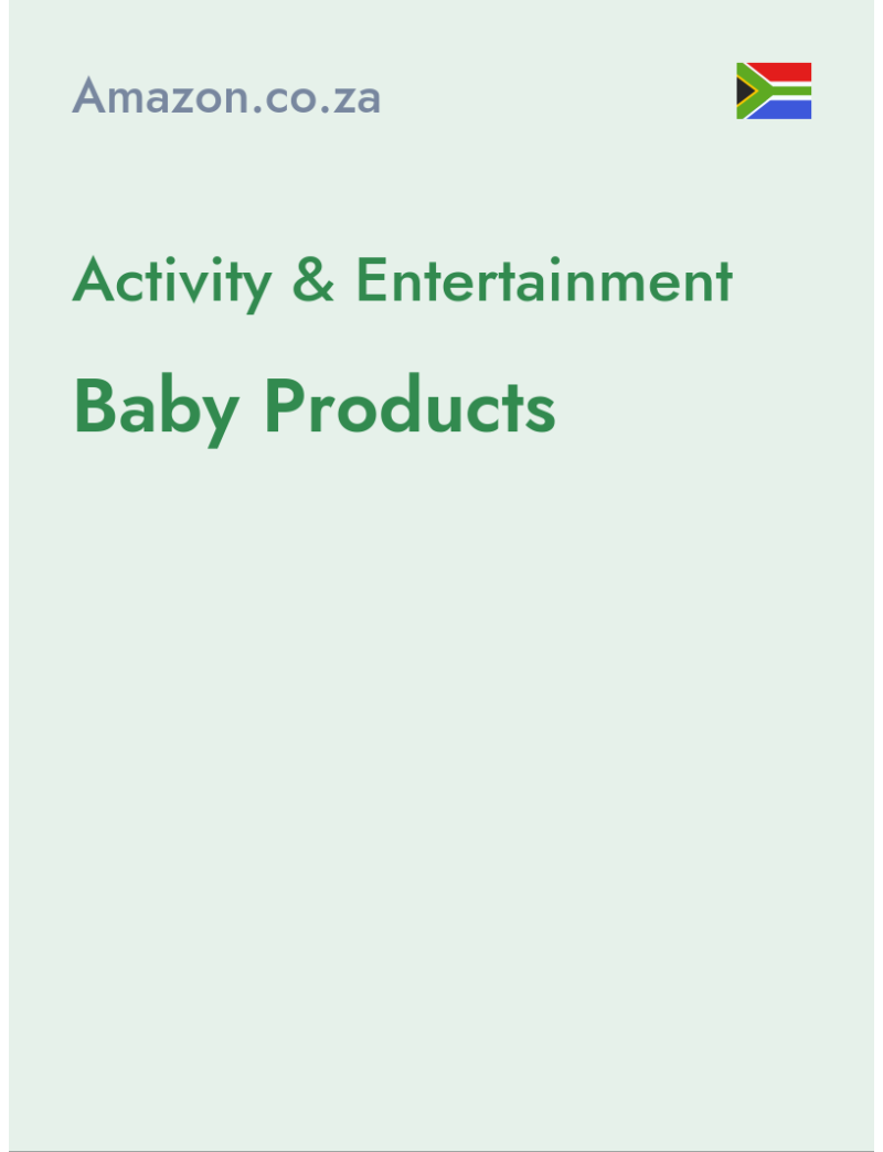 Activity & Entertainment (Baby Products) - amazon.co.za - South Africa
