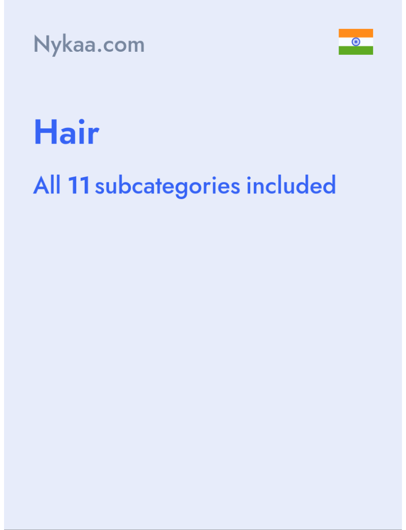 Hair - nykaa.com - India