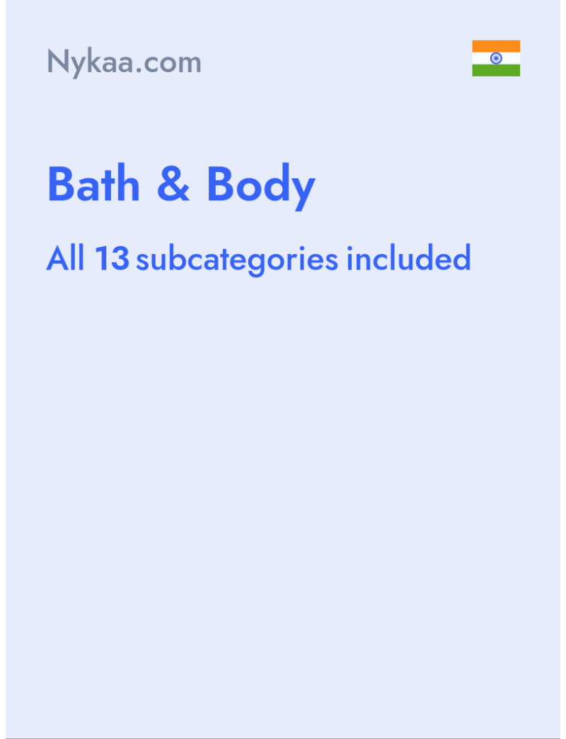 Bath & Body - nykaa.com - India