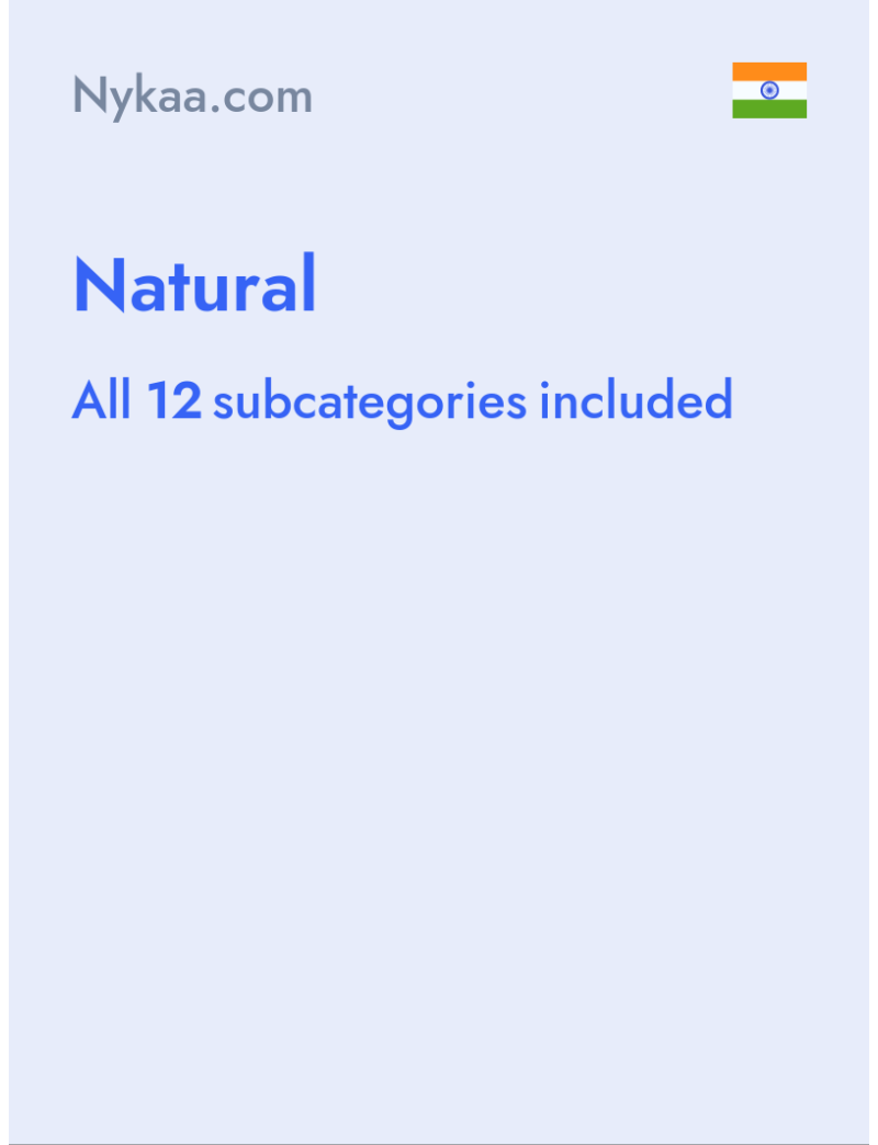 Natural - nykaa.com - India