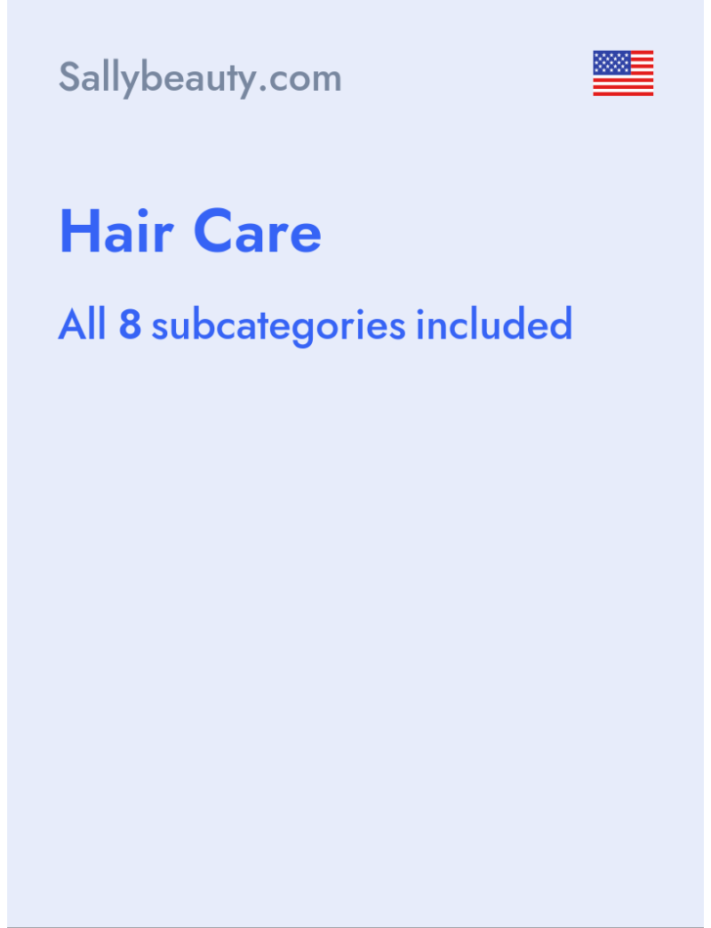 Hair Care - sallybeauty.com - USA