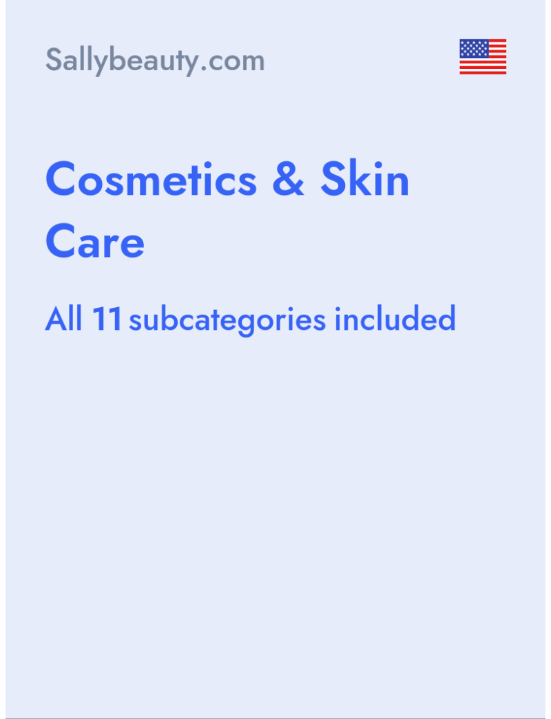 Cosmetics & Skin Care - sallybeauty.com - USA