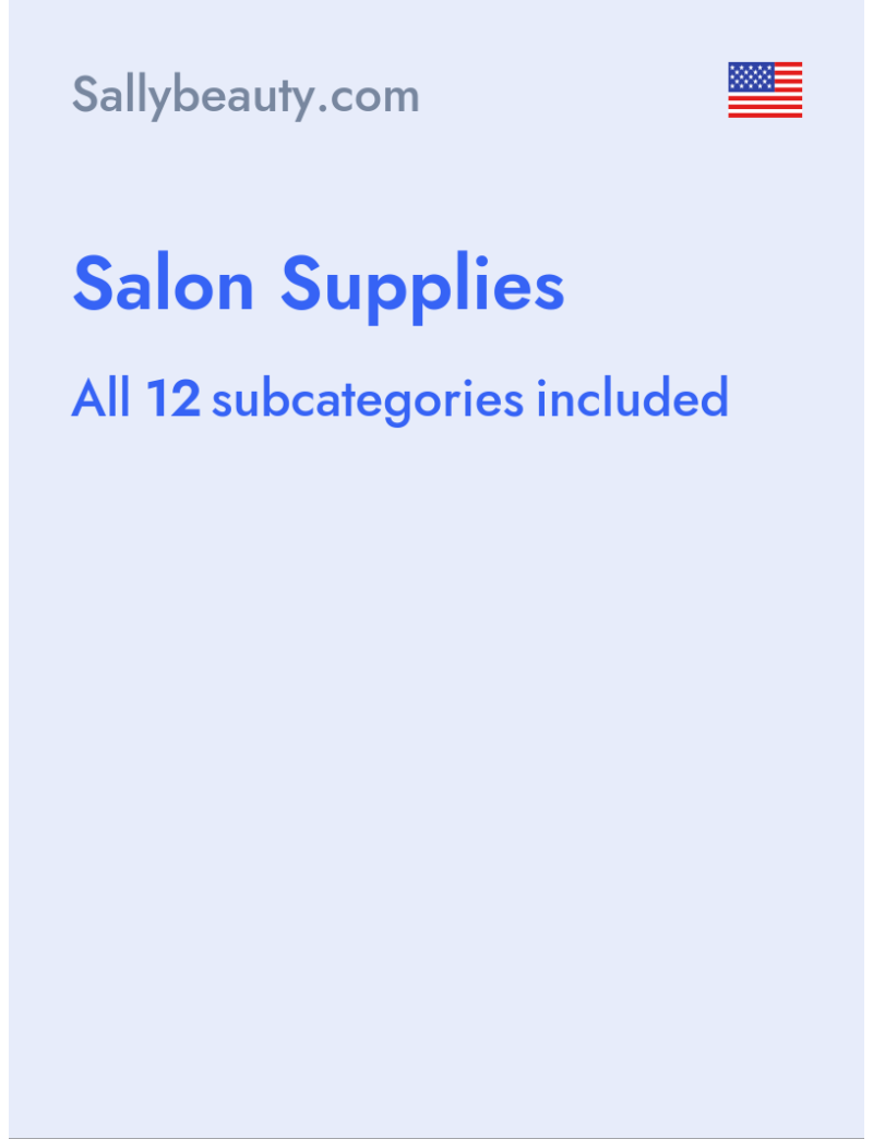 Salon Supplies - sallybeauty.com - USA