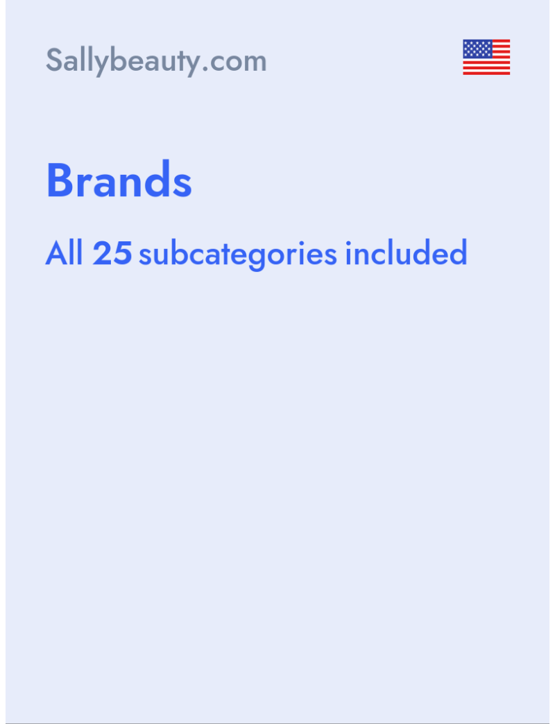 Brands - sallybeauty.com - USA