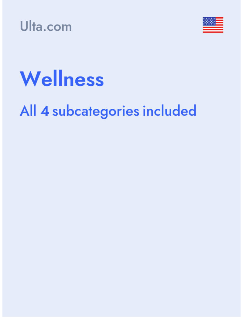 Wellness - Ulta.com - USA