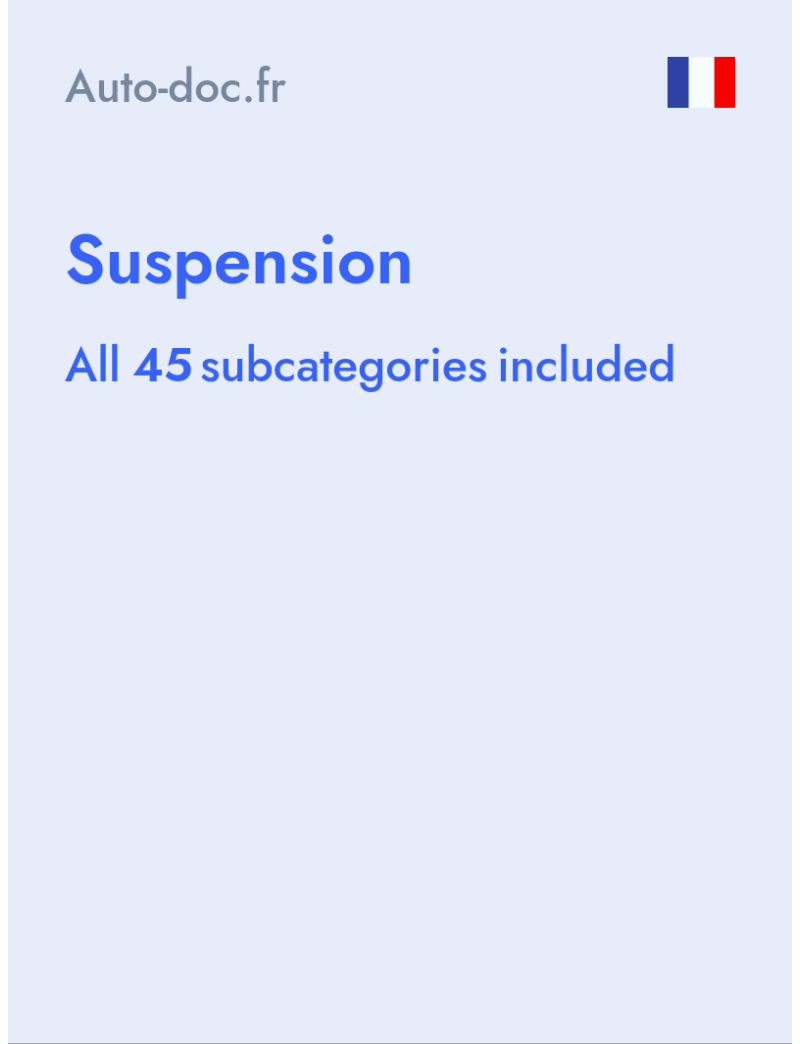 Suspension - Auto-doc.fr - France