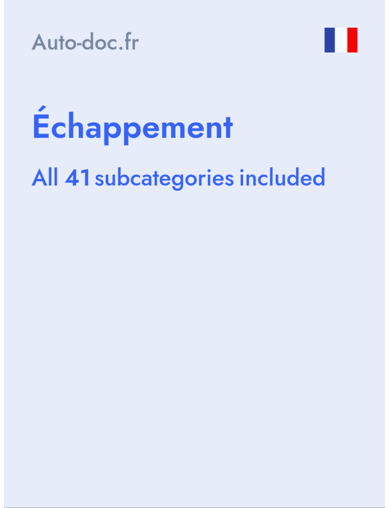 Échappement - Auto-doc.fr - France