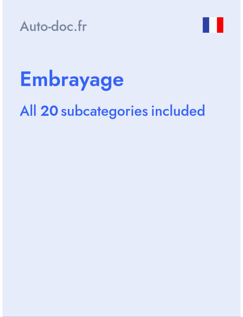 Embrayage - Auto-doc.fr - France