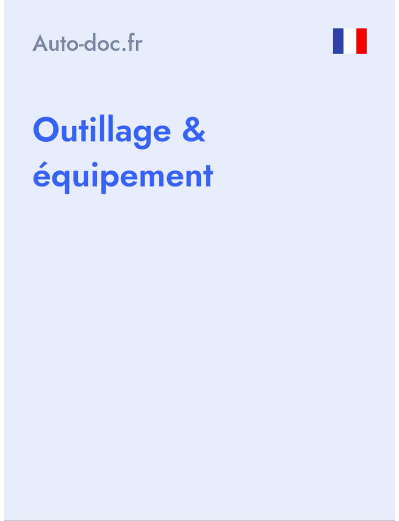Outillage & équipement - Auto-doc.fr - France