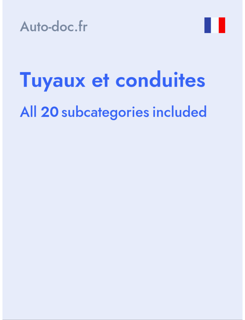 Tuyaux et conduites - Auto-doc.fr - France
