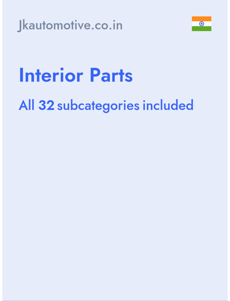 Interior Parts - Jkautomotive.co.in - India