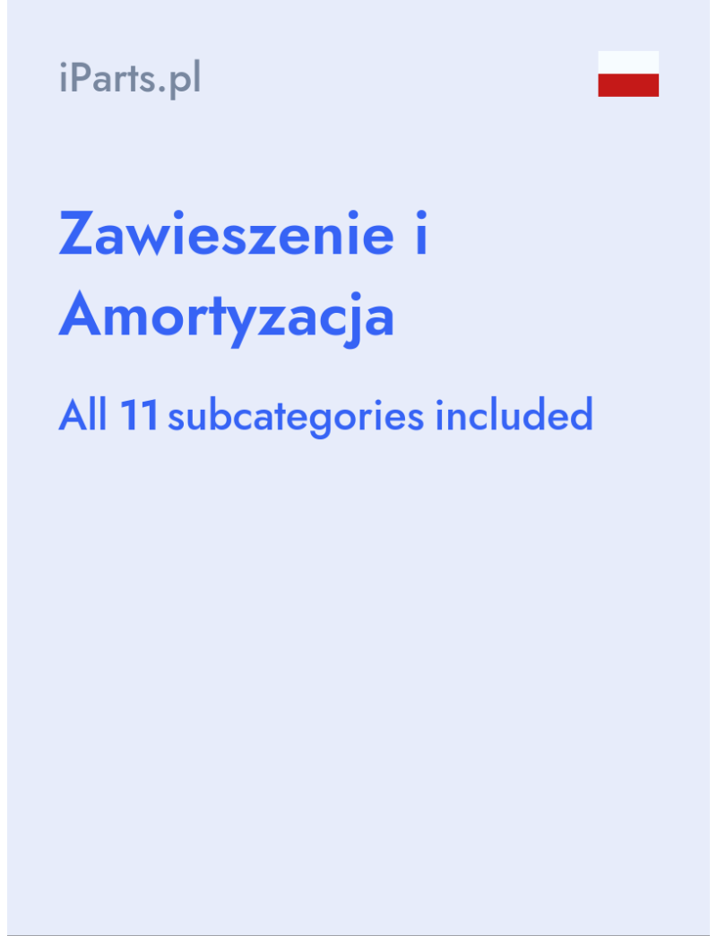 Zawieszenie i Amortyzacja - iParts.pl - Poland