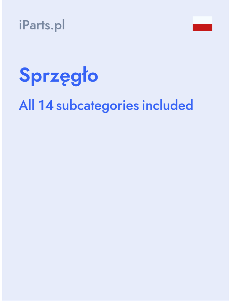 Sprzęgło - iParts.pl - Poland