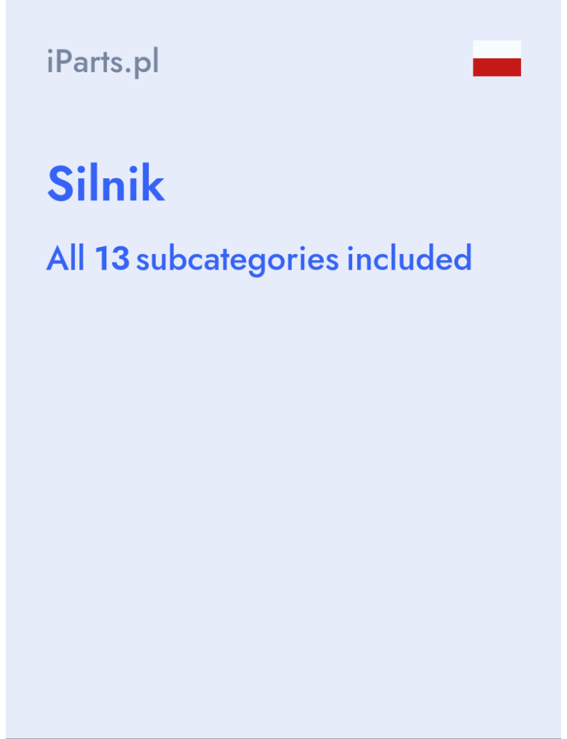 Silnik - iParts.pl - Poland